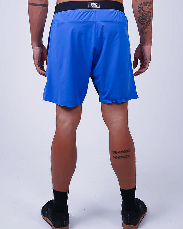 Short Masc Tactel Cós estreito - Azul