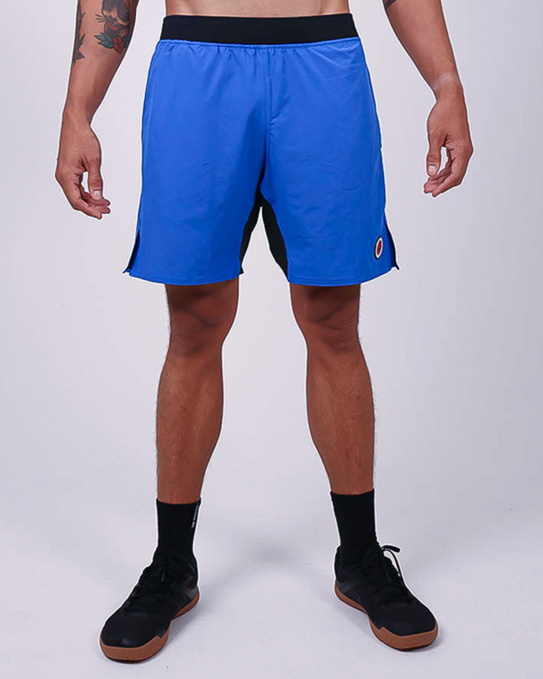 Short Masc Tactel Cós estreito - Azul