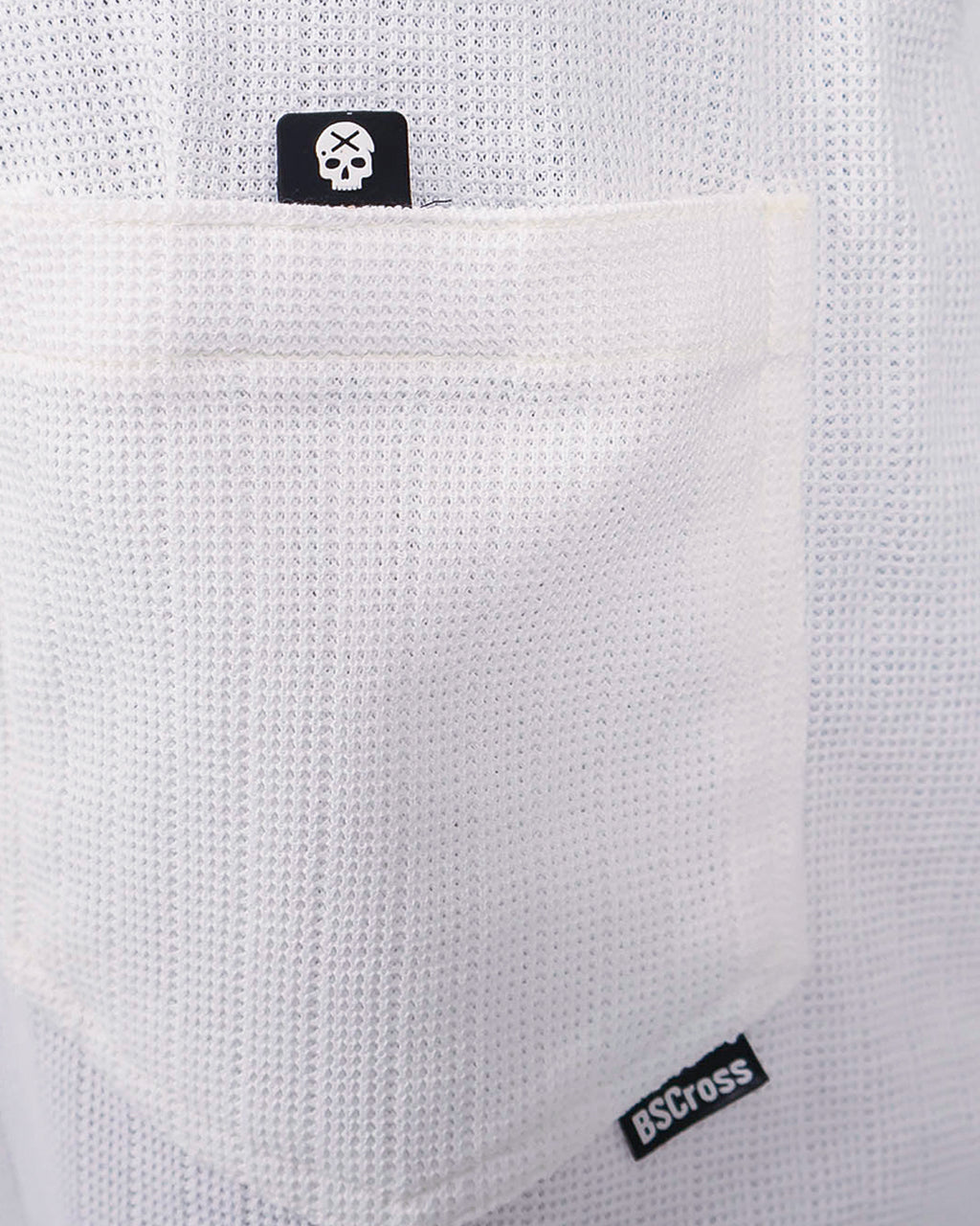 Short Masc em Malha Trabalhada - Natural
