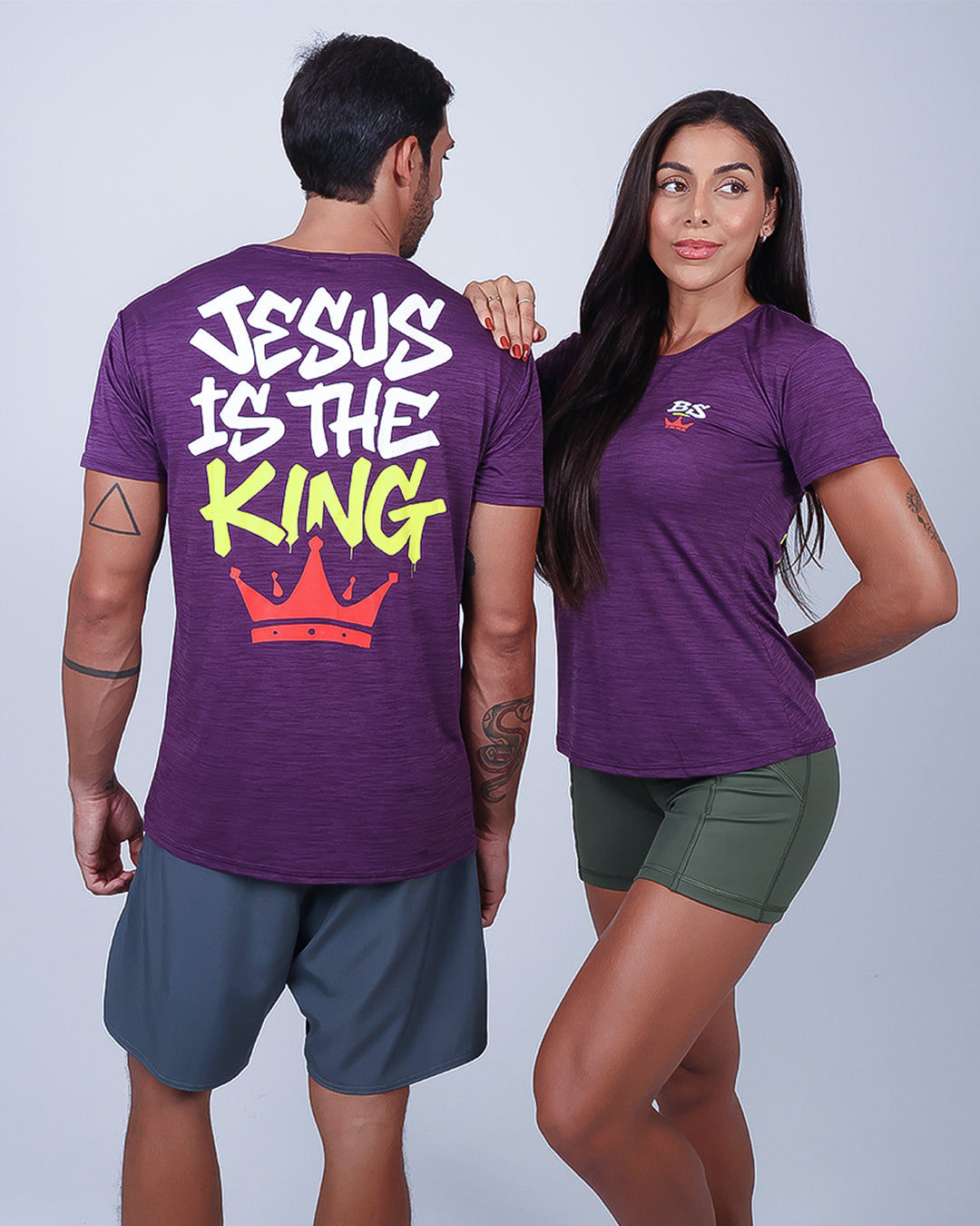 Cam Fem Jesus The King - Berinjela
