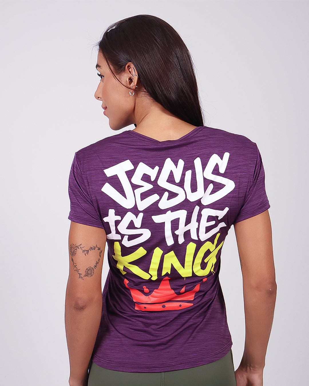 Cam Fem Jesus The King - Berinjela