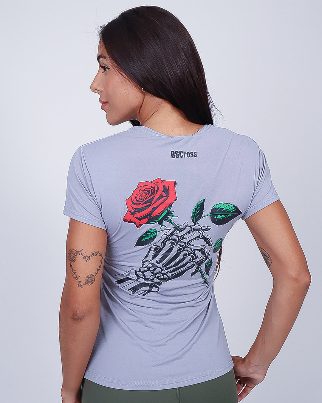 Cam skull Hands - Cinza