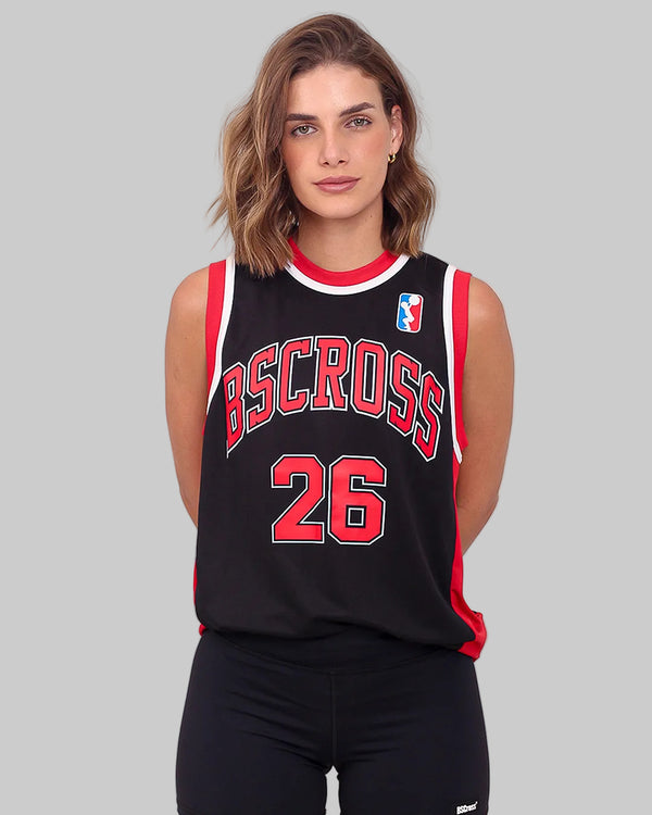 Regata Machão Basquete - Preto