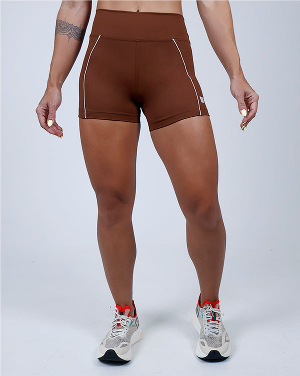 Short Fem Inter Levanta Bumbum c/ Debrum - Coffee