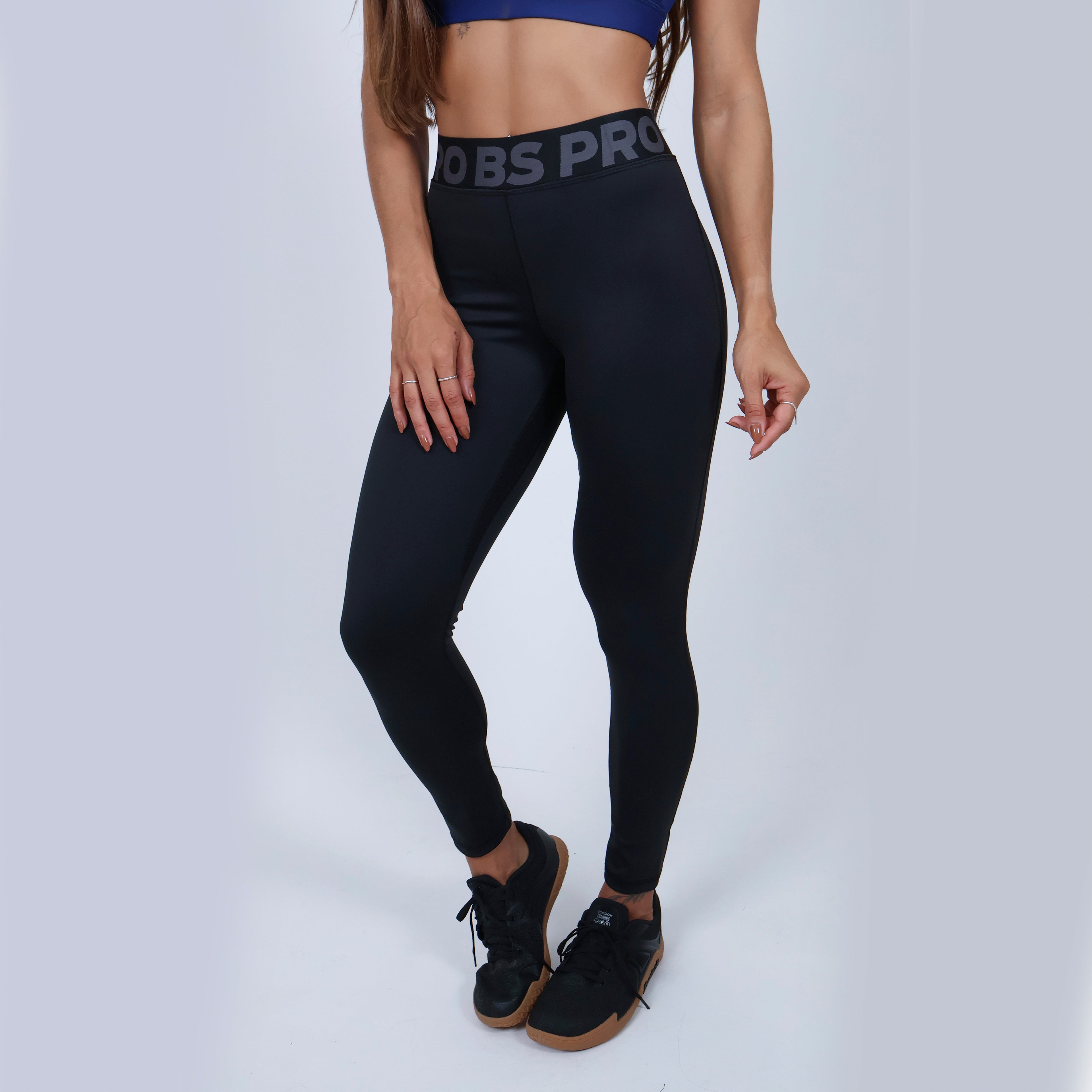 Legging BS PRO Alta COMPRESSÃO - Preto