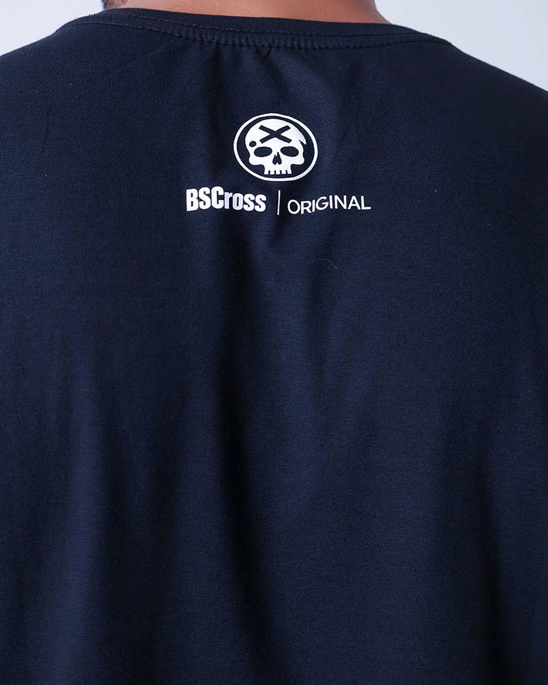 Camiseta 100% Algodão old school / Preto