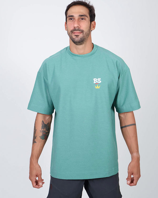 Big Oversized Jesus is The King - Verde