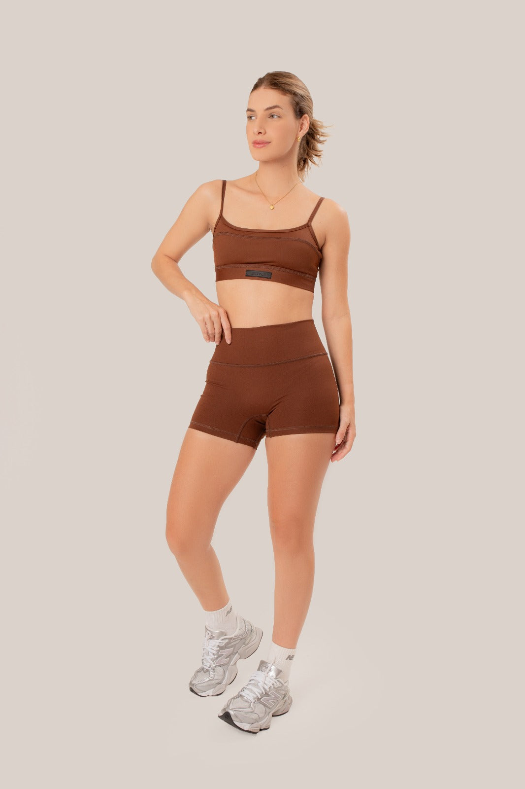 Short Bruna - Marrom