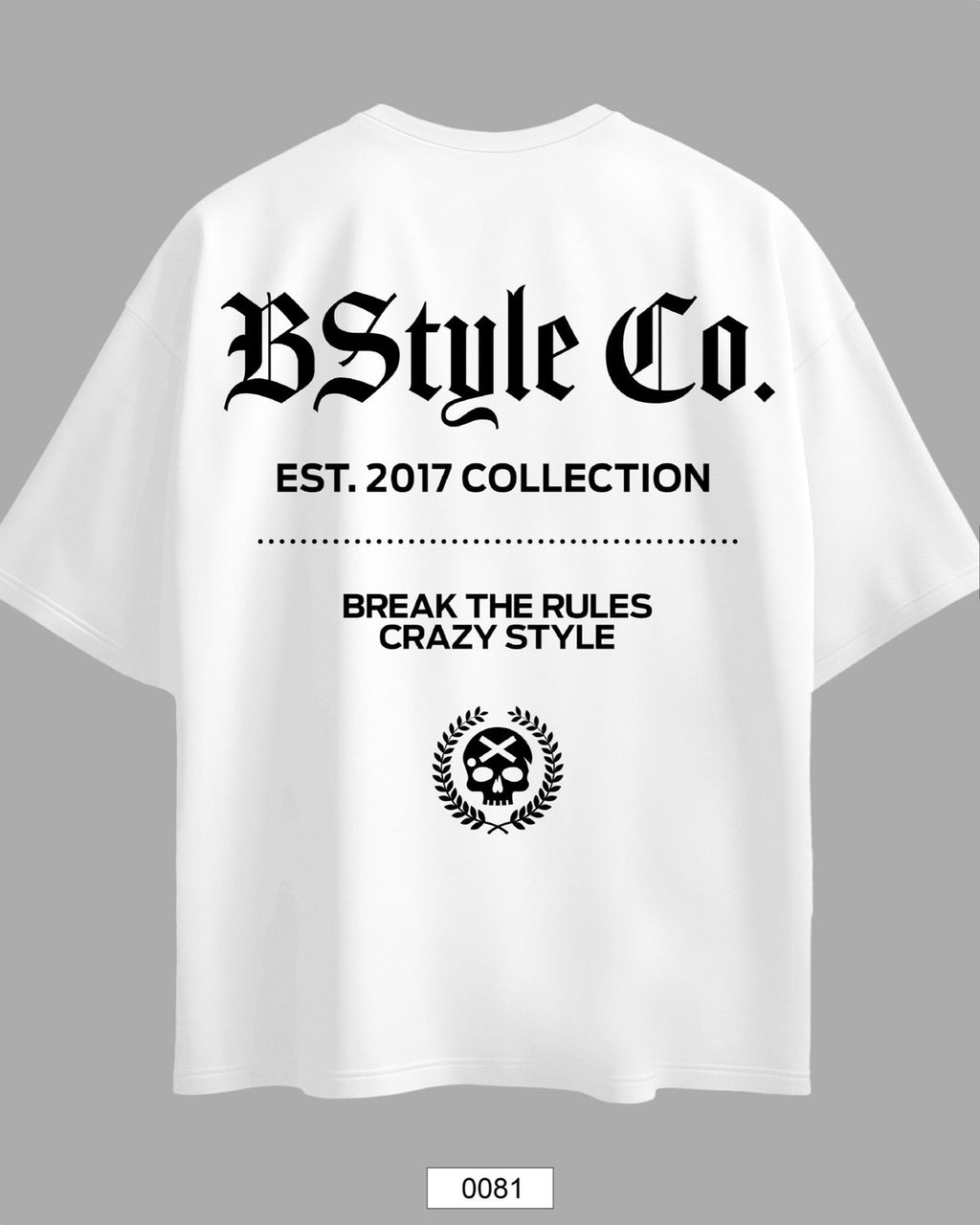 Oversized Exclusive - BStyle CO. Branca
