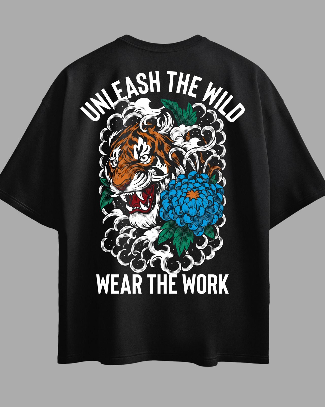 Oversized Exclusive - Tiger 02 Preta