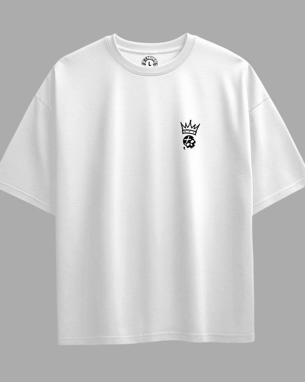 Oversized Exclusive - Jesus Is the King 2.0 Branca