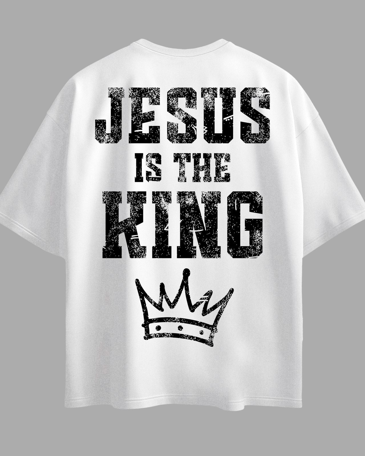 Oversized Exclusive - Jesus Is the King 2.0 Branca