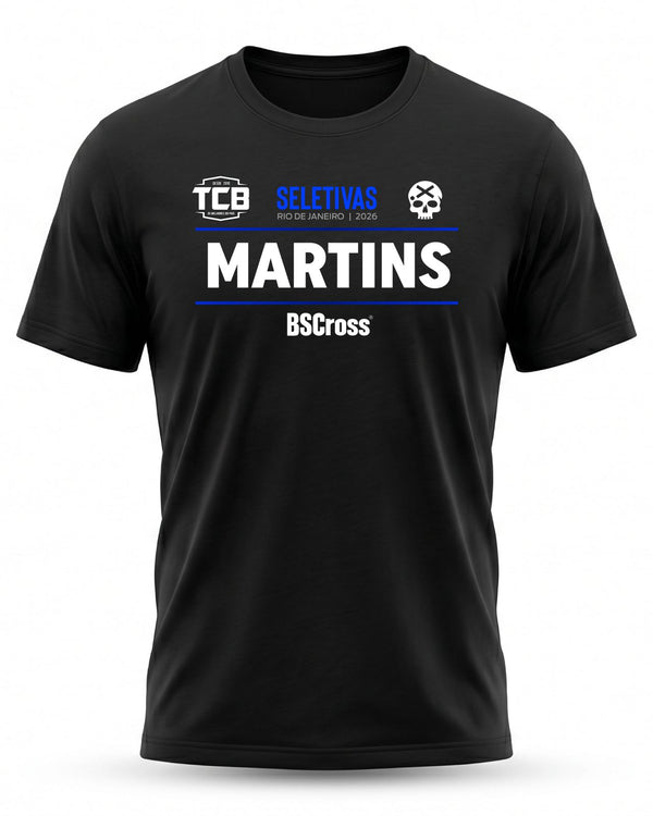 Camiseta Masculina Personalizável - Seletivas TCB Rio De Janeiro - BSCross - Preta