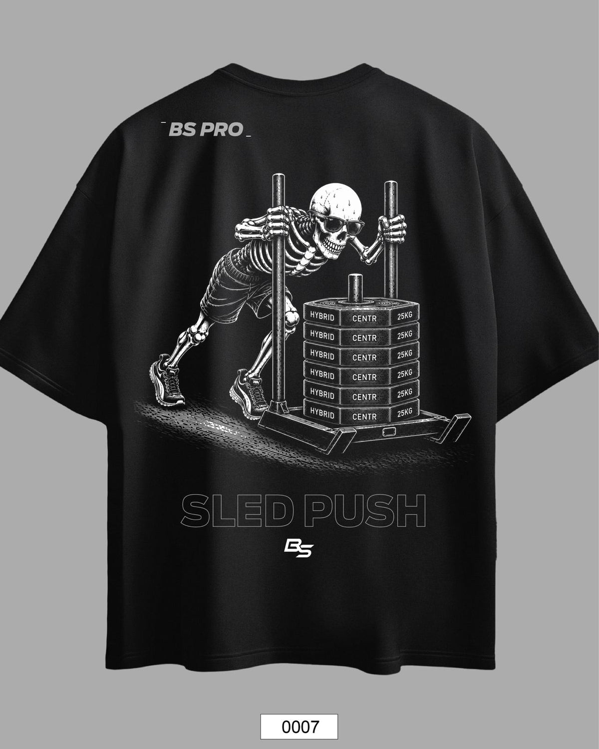 Oversized Exclusive - Hybrid Sled Push Preta
