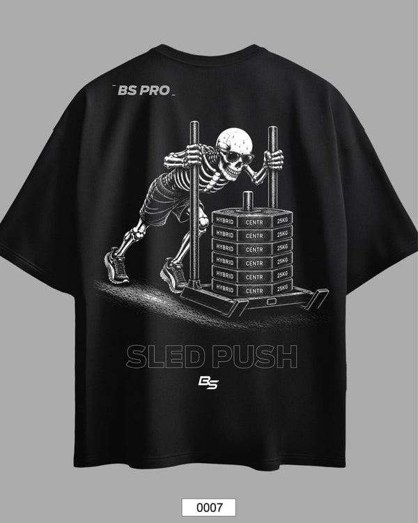 Oversized Exclusive - Hybrid Sled Push Preta