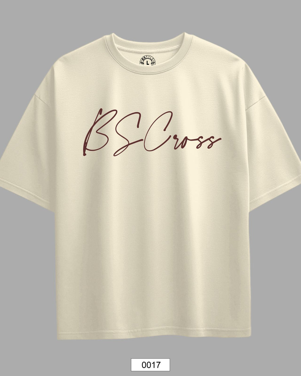 Oversized Exclusive - Signature Off White