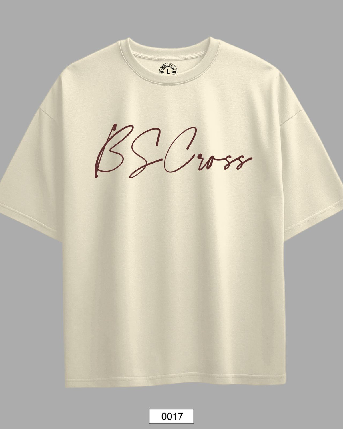 Oversized Exclusive - Signature Off White