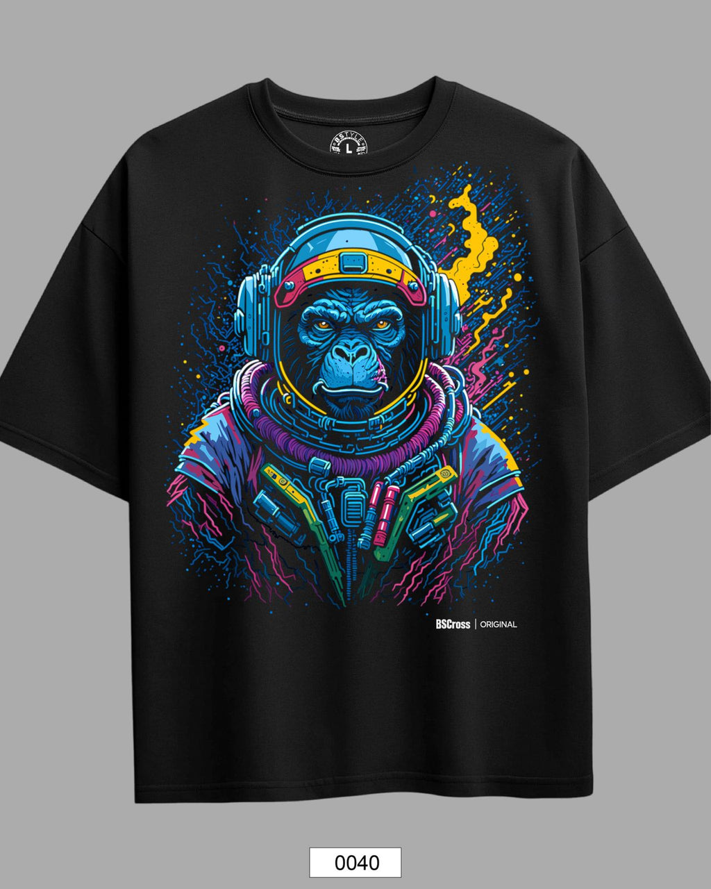 Oversized Exclusive - Space Monkey Preta