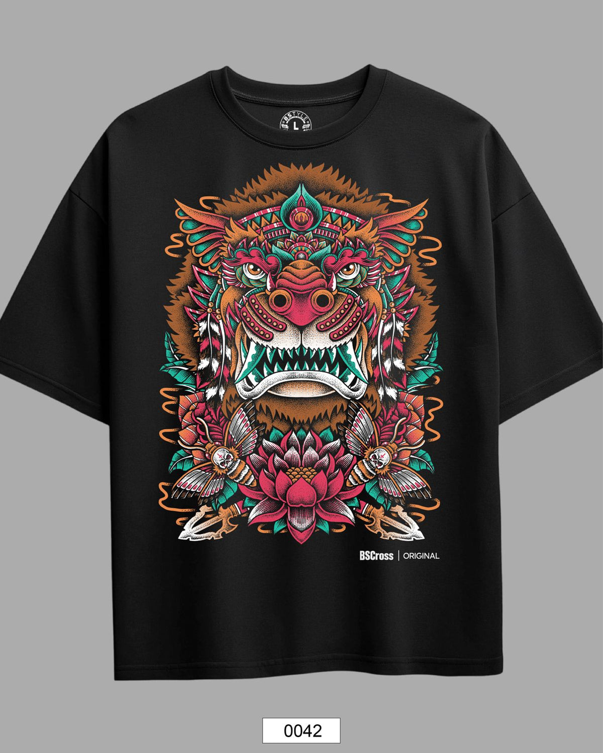Oversized Exclusive - Dog Lion Preta