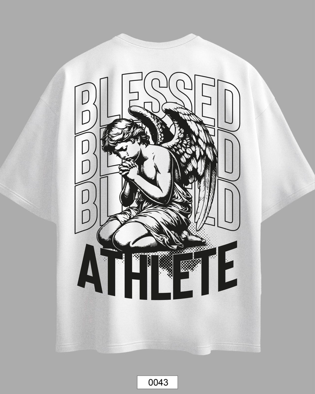 Oversized Exclusive - Blessed Athlete Branca