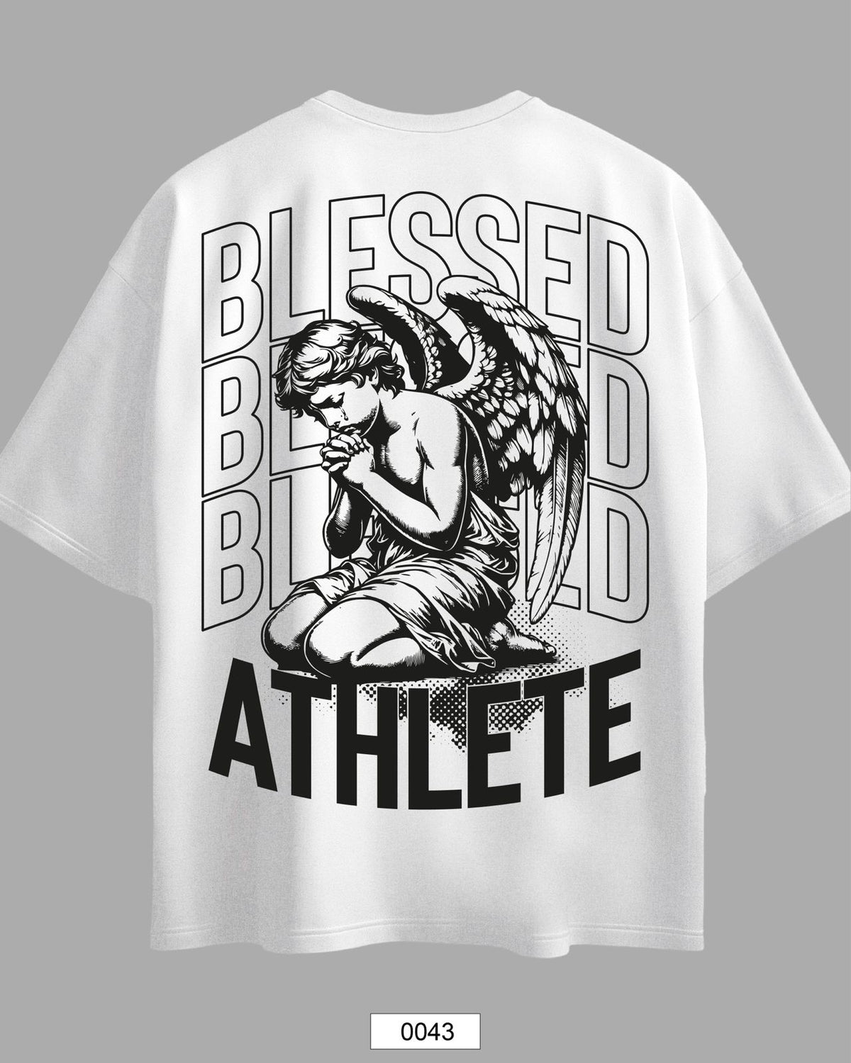 Oversized Exclusive - Blessed Athlete Branca