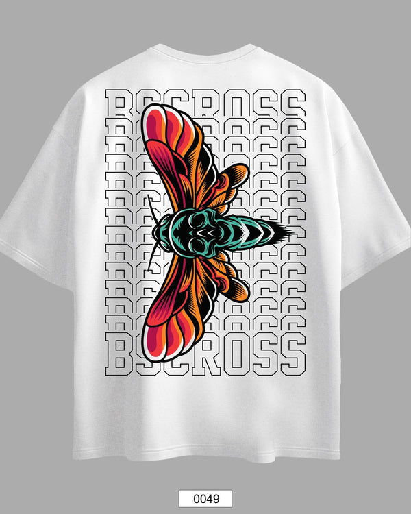 Oversized Exclusive - Break The Rules Butterfly Branca