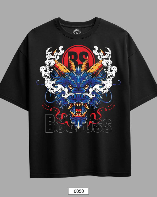 Oversized Exclusive - Dragon Furious Preta