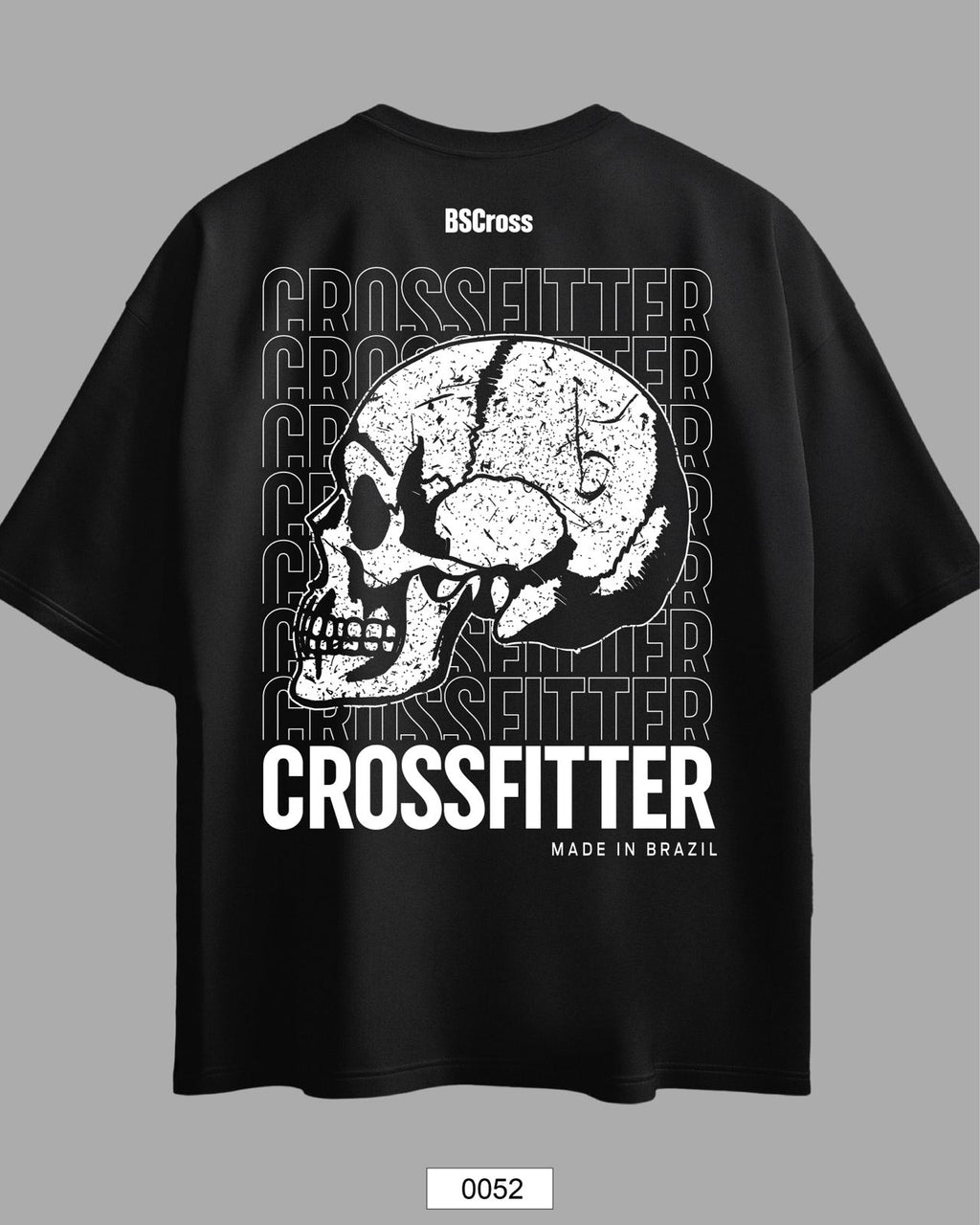 Oversized Exclusive - Crossfitter Skull Preta