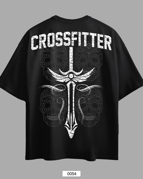 Oversized Exclusive - Crossfitter Mexican Skulls Preta