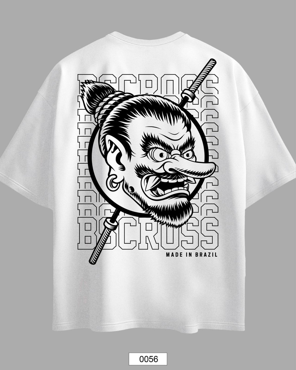 Oversized Exclusive - Japanese Mask Branca