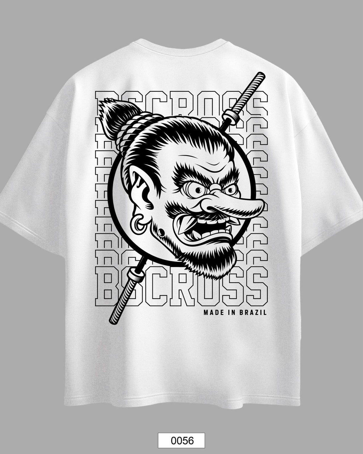 Oversized Exclusive - Japanese Mask Branca