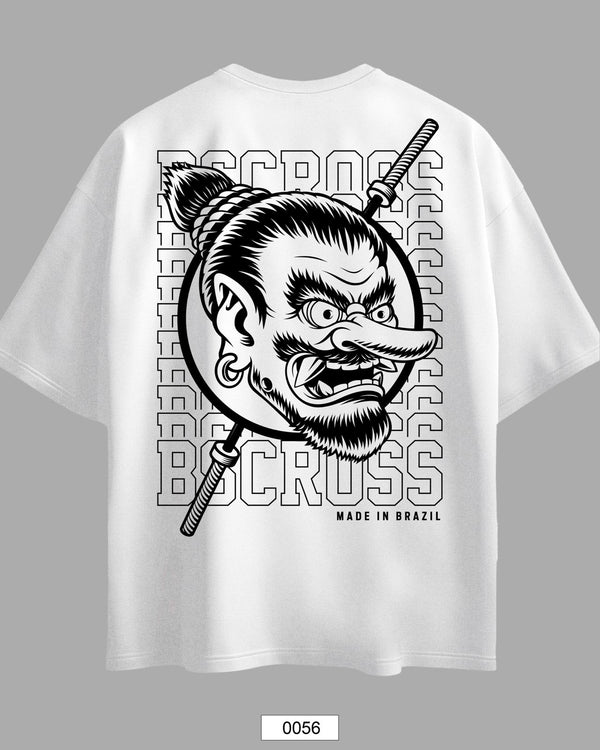 Oversized Exclusive - Japanese Mask Branca