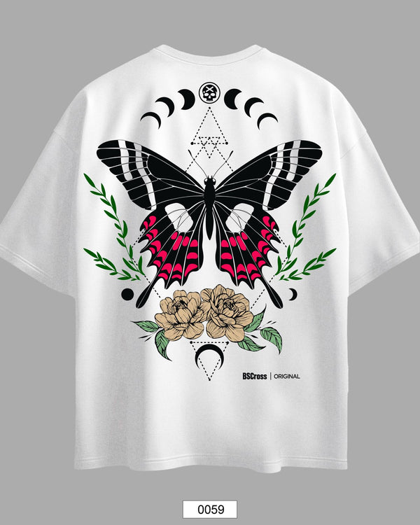 Oversized Exclusive - BS Butterfly Branca