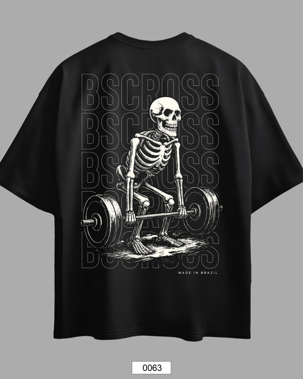 Oversized Exclusive - Skull Deadlift Preta