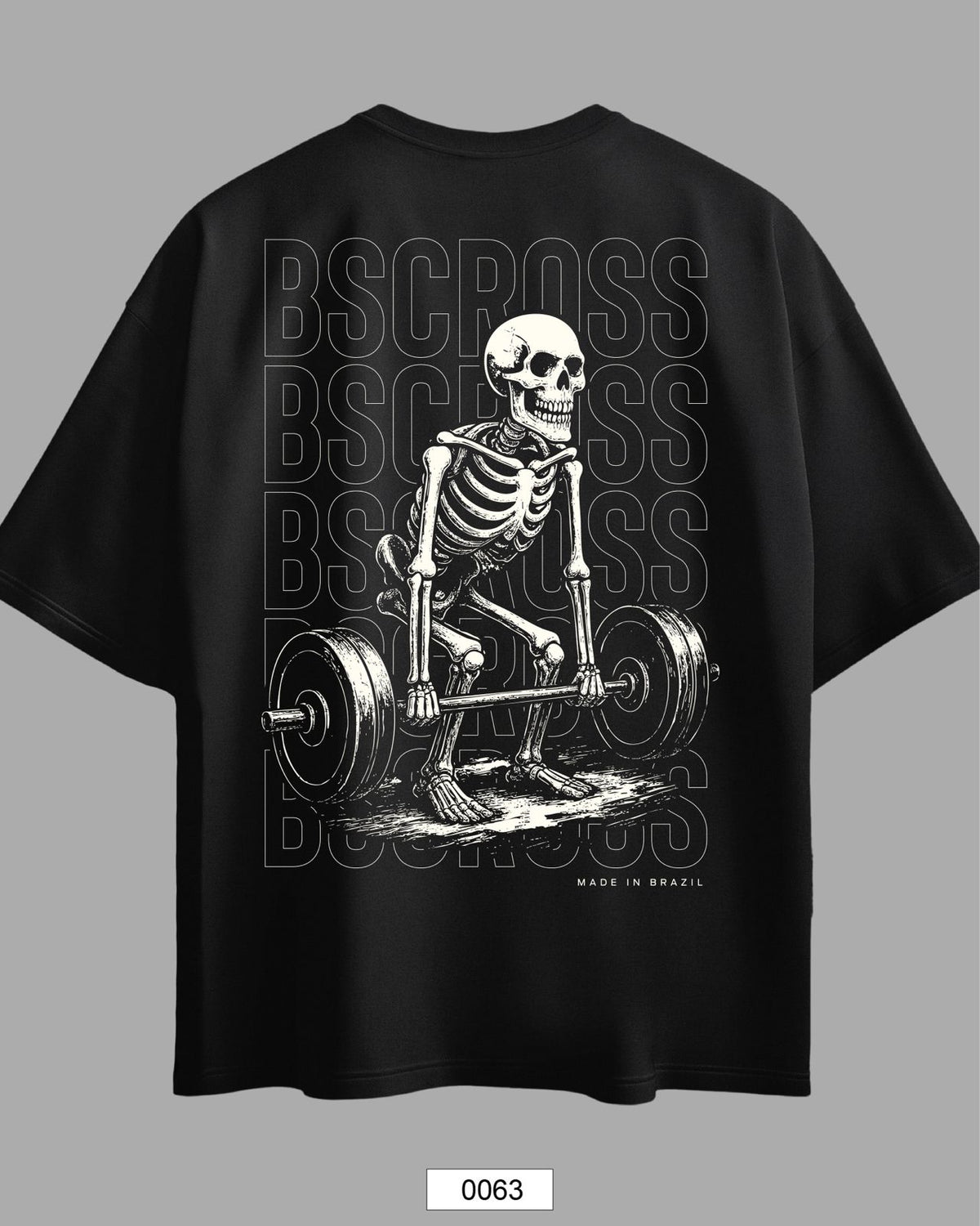 Oversized Exclusive - Skull Deadlift Preta