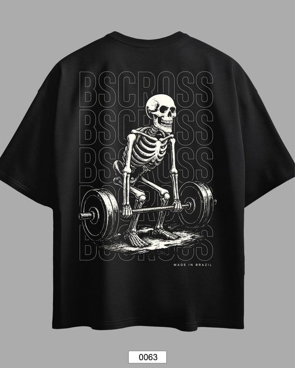 Oversized Exclusive - Skull Deadlift Preta