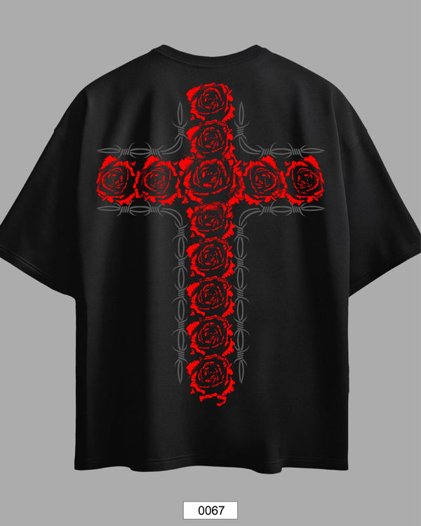 Oversized Exclusive - God Flowers Preta