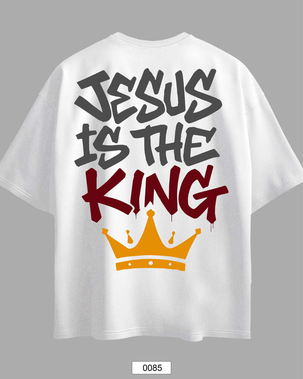 Oversized Exclusive - Jesus Is the King Branca