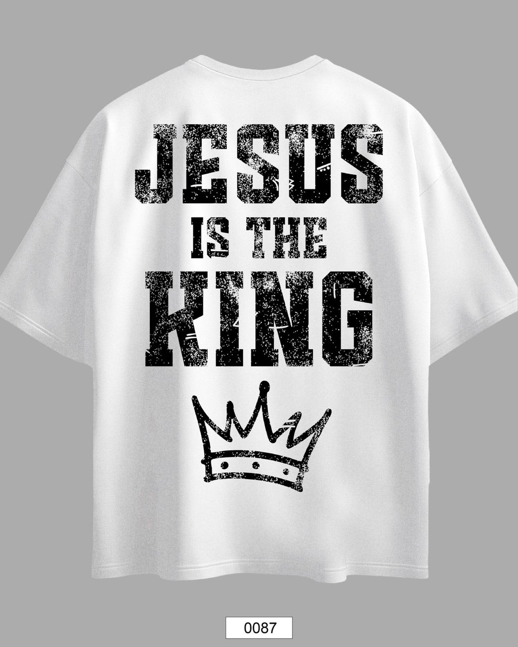 Oversized Exclusive - Jesus Is the King 2.0 Branca
