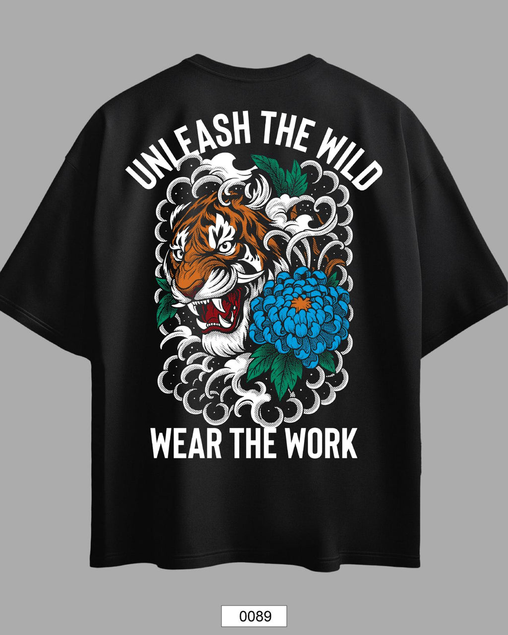 Oversized Exclusive - Tiger 02 Preta