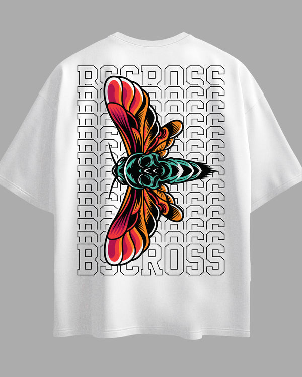 Oversized Exclusive - Break The Rules Butterfly Branca