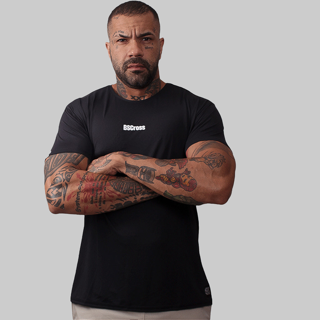 Camiseta Masc. BS HSPU - Preto