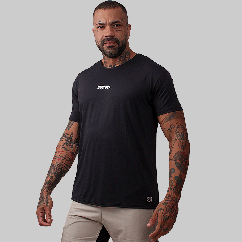 Camiseta Masc. BS HSPU - Preto