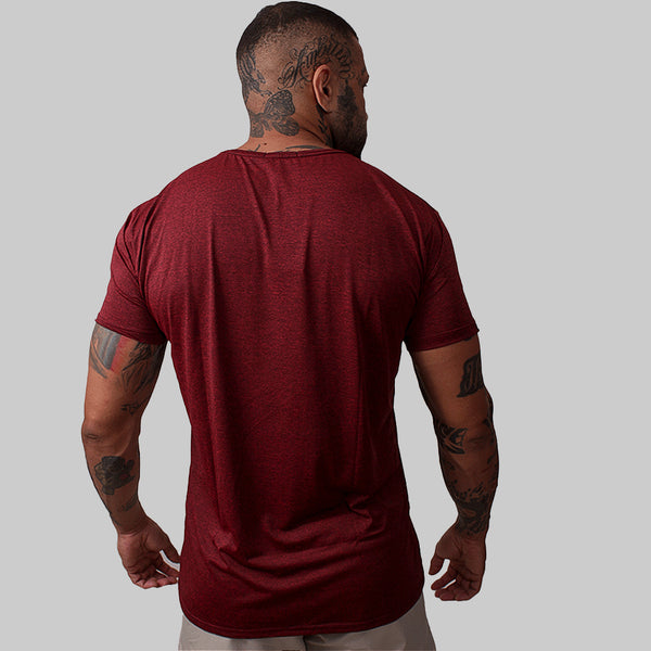 Camisa Masc. Bas BScross Initials - Vermelho