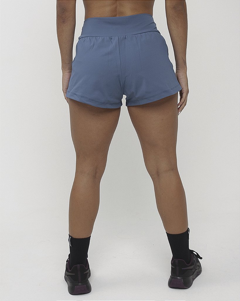 Short fem. Flow Interm. - Azul