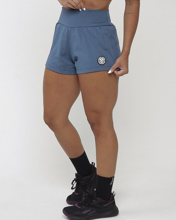 Short fem. Flow Interm. - Azul