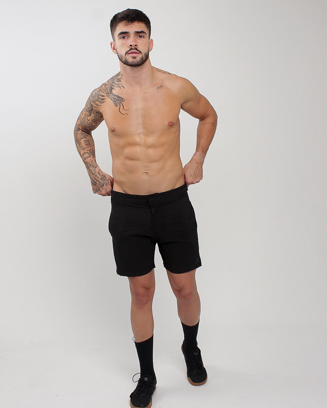 Berm Casual All in One Color - Preto