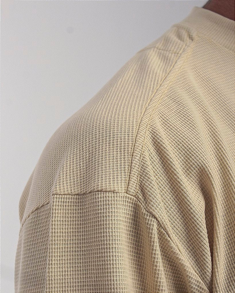 Camiseta Mas. Big Oversized BS Skull Love - Bege