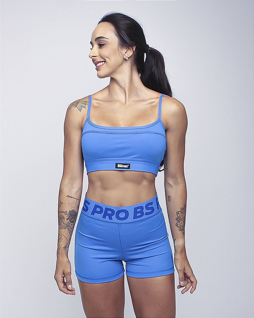 Short BS PRO - Enseada (Azul)