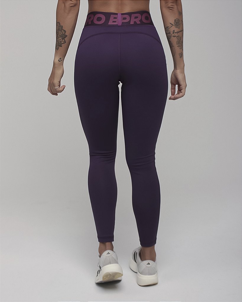 Legging BS PRO Alta Compressão - Grape